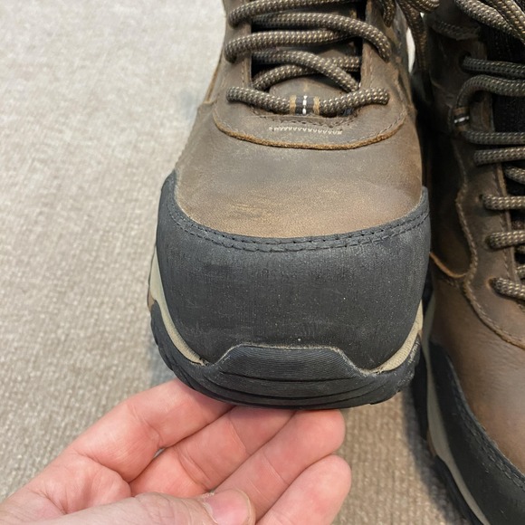 Merrell Work Boots Mens Size 7.5W Brown‎ Leather Waterproof Slip Resistant main image 13
